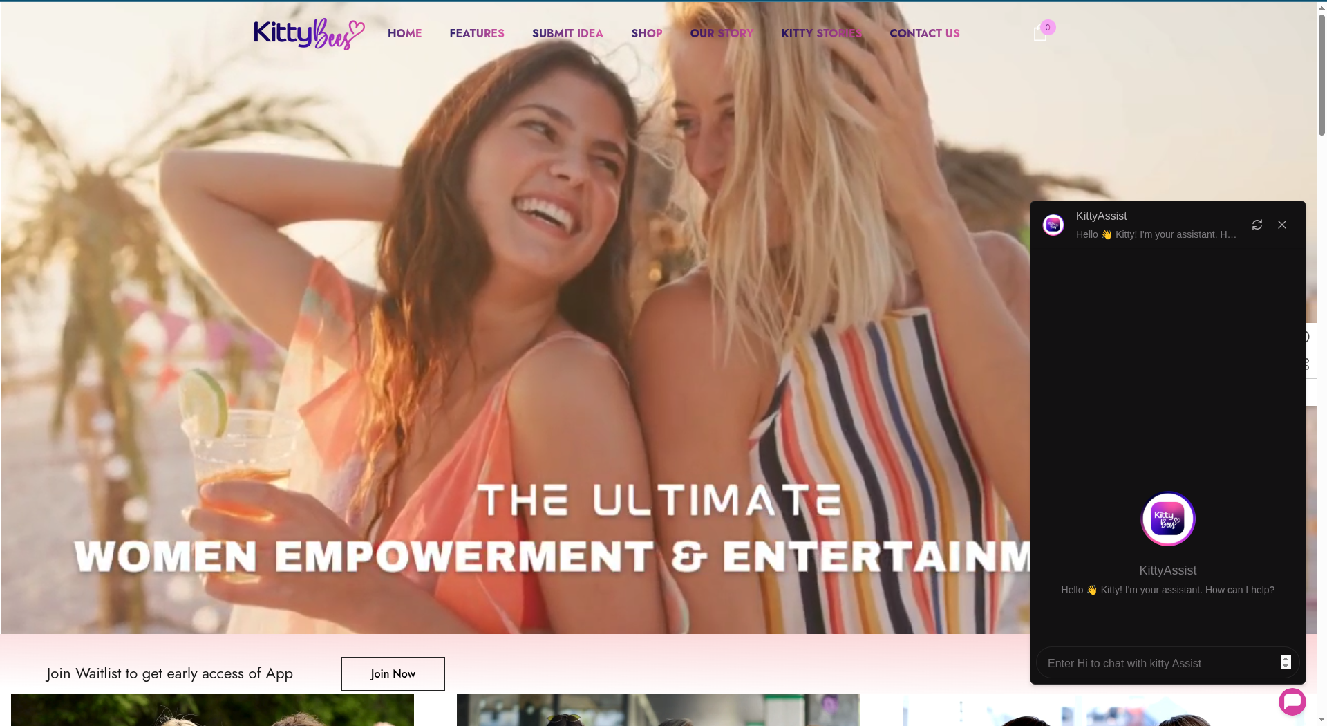 Kitty Bees Website Bot